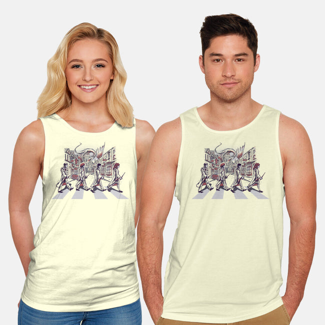 Harry Beatles-Unisex-Basic-Tank-yumie