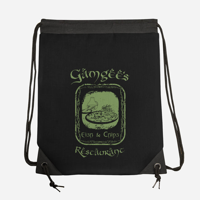 Gamgee's Fish And Chips-None-Drawstring-Bag-Mattania