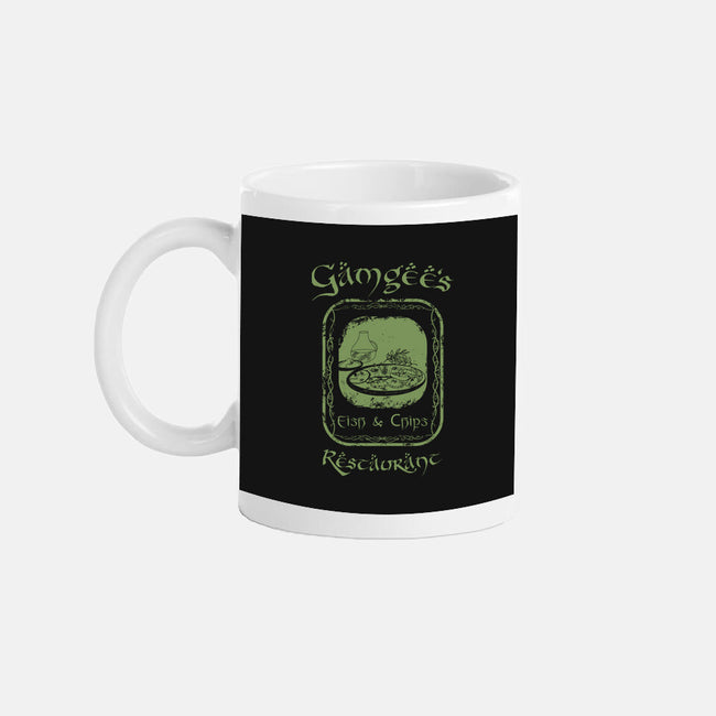 Gamgee's Fish And Chips-None-Mug-Drinkware-Mattania