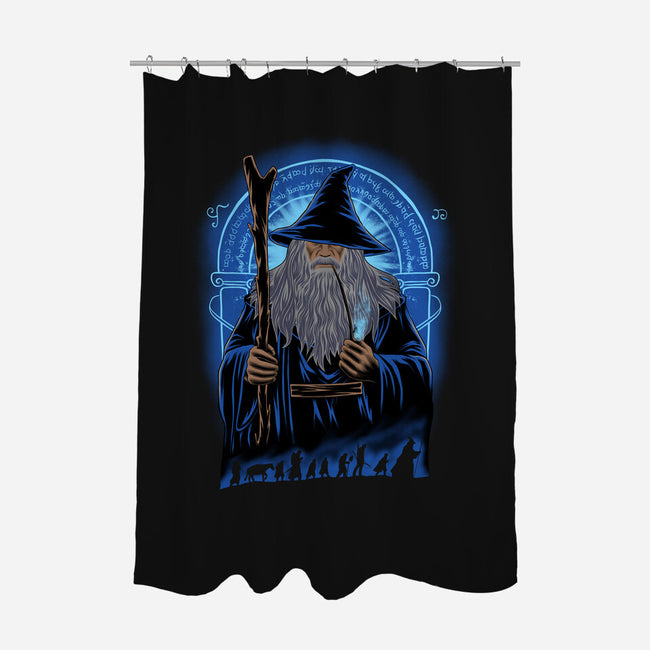 Old Grey Beard-None-Polyester-Shower Curtain-rmatix