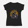 Lord Of The Earth-Womens-V-Neck-Tee-rmatix