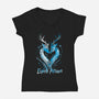 Expecto Patronum-Womens-V-Neck-Tee-kharmazero