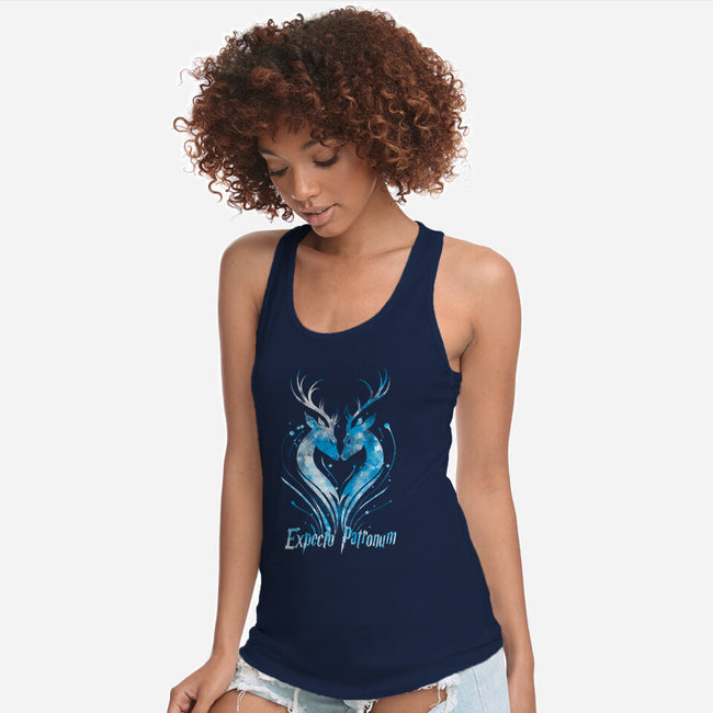 Expecto Patronum-Womens-Racerback-Tank-kharmazero