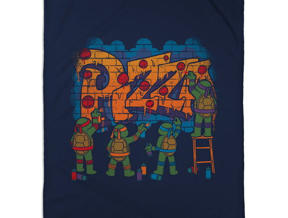 Pizza Turtle Graffiti