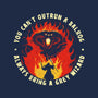 You Can't Outrun A Balrog-Womens-Basic-Tee-sebasebi