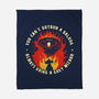 You Can't Outrun A Balrog-None-Fleece-Blanket-sebasebi