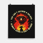 You Can't Outrun A Balrog-None-Matte-Poster-sebasebi