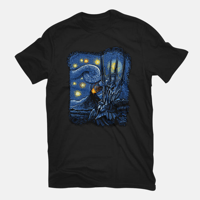 Lord Van Gogh-Womens-Basic-Tee-daobiwan