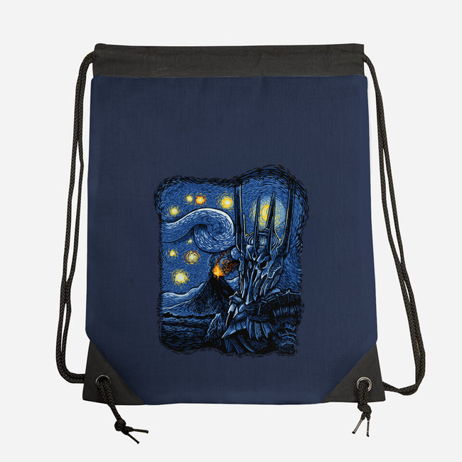 Lord Van Gogh-None-Drawstring-Bag-daobiwan