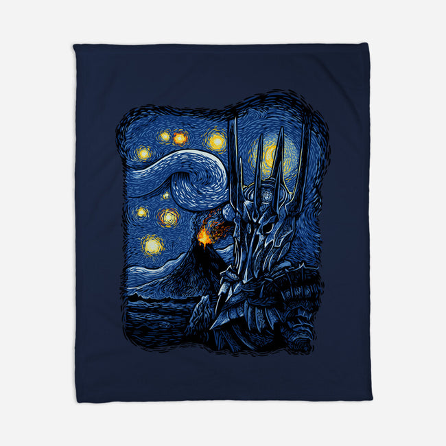 Lord Van Gogh-None-Fleece-Blanket-daobiwan