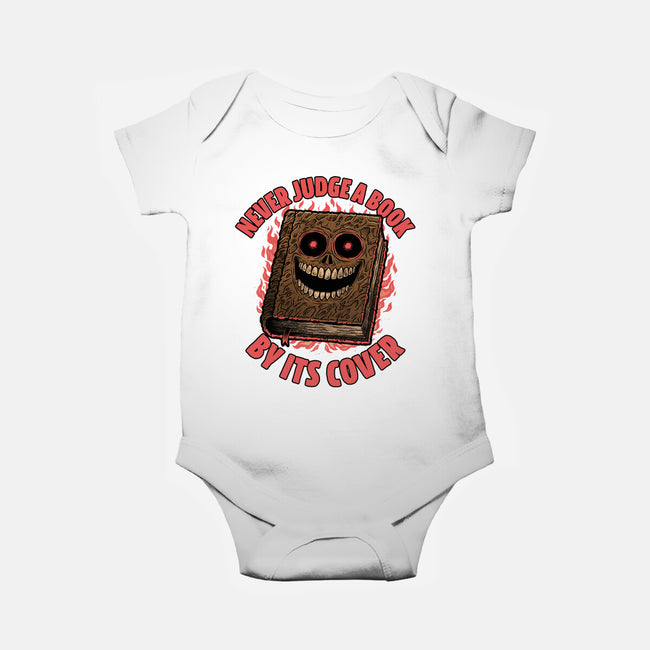 Necronomicon Book Cover-Baby-Basic-Onesie-Studio Mootant