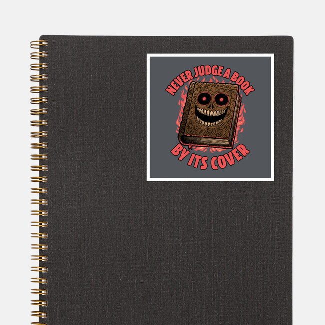 Necronomicon Book Cover-None-Glossy-Sticker-Studio Mootant