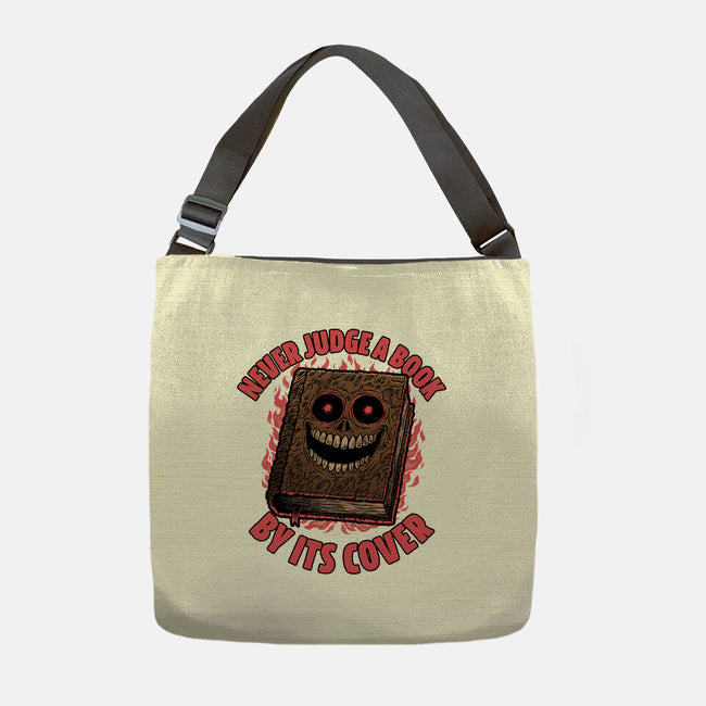 Necronomicon Book Cover-None-Adjustable Tote-Bag-Studio Mootant