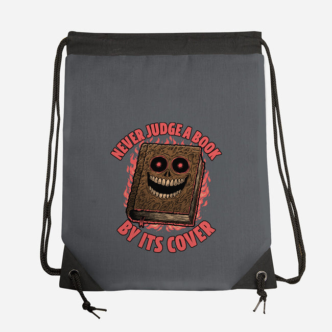 Necronomicon Book Cover-None-Drawstring-Bag-Studio Mootant