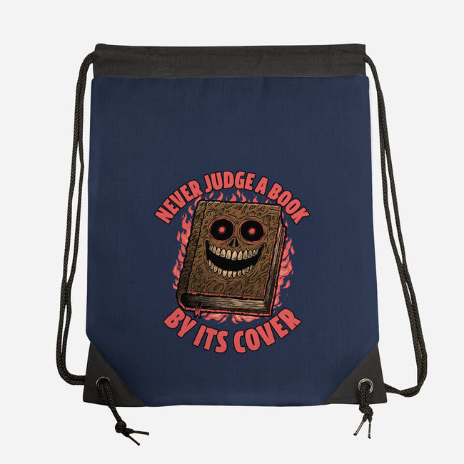Necronomicon Book Cover-None-Drawstring-Bag-Studio Mootant