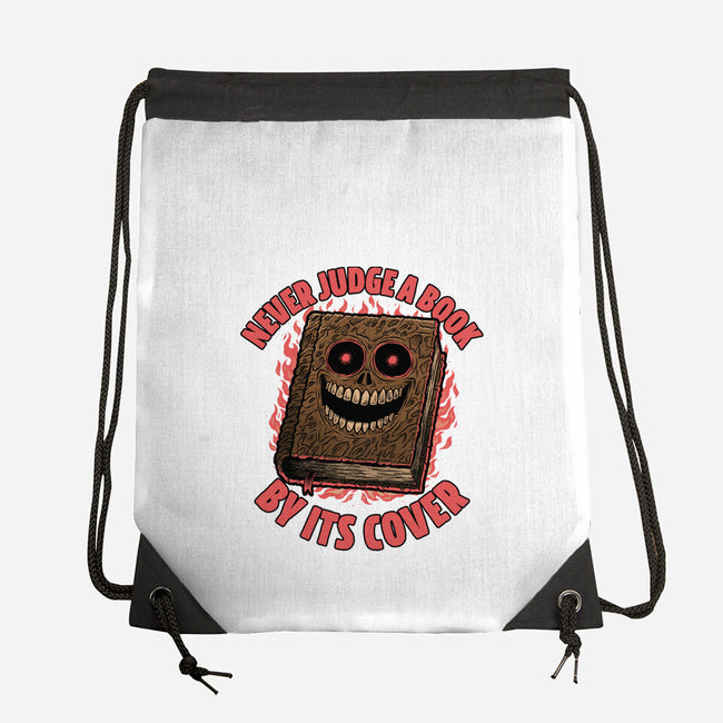 Necronomicon Book Cover-None-Drawstring-Bag-Studio Mootant