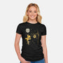 That's No Bee Hive-Womens-Fitted-Tee-kg07