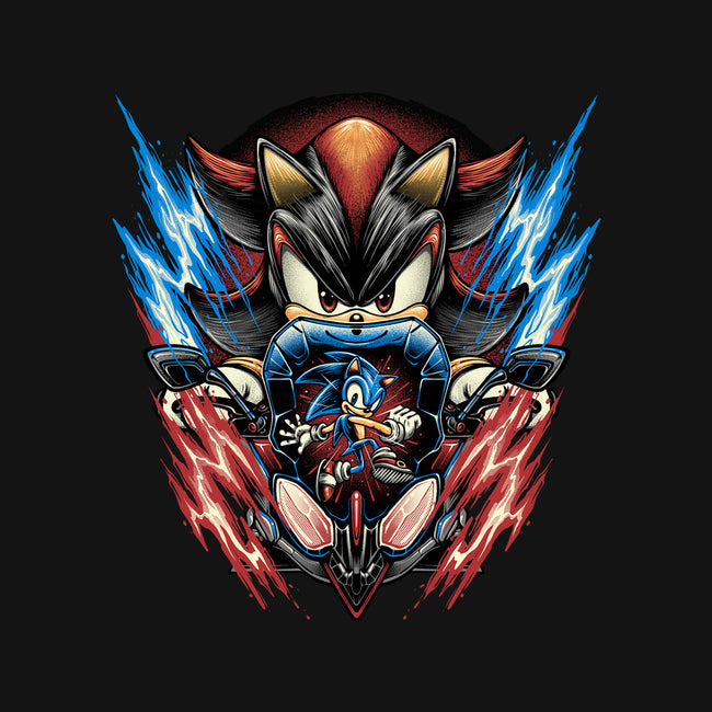 Shadow Of Speed-None-Drawstring-Bag-glitchygorilla