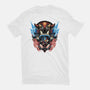 Shadow Of Speed-Womens-Fitted-Tee-glitchygorilla