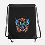 Shadow Of Speed-None-Drawstring-Bag-glitchygorilla