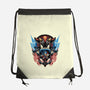 Shadow Of Speed-None-Drawstring-Bag-glitchygorilla