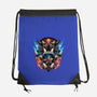 Shadow Of Speed-None-Drawstring-Bag-glitchygorilla