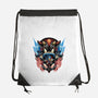 Shadow Of Speed-None-Drawstring-Bag-glitchygorilla