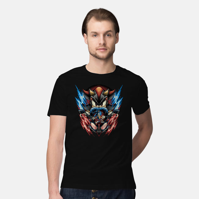 Shadow Of Speed-Mens-Premium-Tee-glitchygorilla