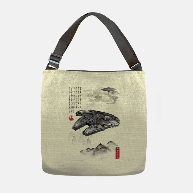 Escape From Cloud City-None-Adjustable Tote-Bag-DrMonekers