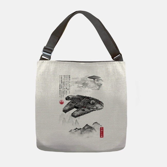 Escape From Cloud City-None-Adjustable Tote-Bag-DrMonekers