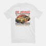 Miyagi Vehicle Restoration-Womens-Fitted-Tee-glitchygorilla