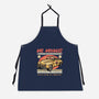 Miyagi Vehicle Restoration-Unisex-Kitchen-Apron-glitchygorilla