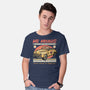 Miyagi Vehicle Restoration-Mens-Basic-Tee-glitchygorilla