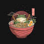 Toad Ramen Bath-Womens-Fitted-Tee-constantine2454