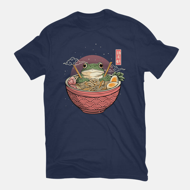 Toad Ramen Bath-Unisex-Basic-Tee-constantine2454