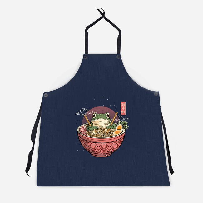 Toad Ramen Bath-Unisex-Kitchen-Apron-constantine2454