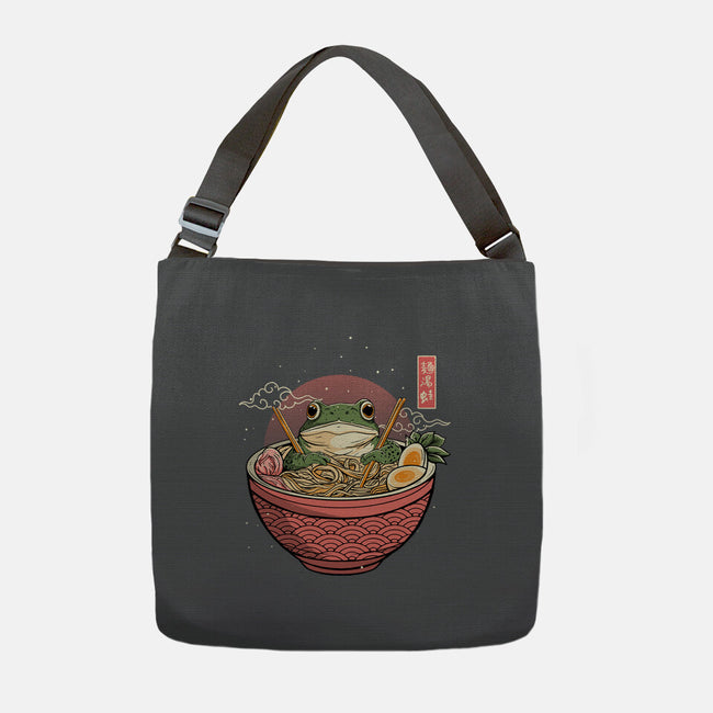 Toad Ramen Bath-None-Adjustable Tote-Bag-constantine2454
