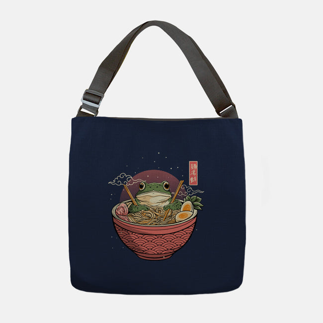 Toad Ramen Bath-None-Adjustable Tote-Bag-constantine2454