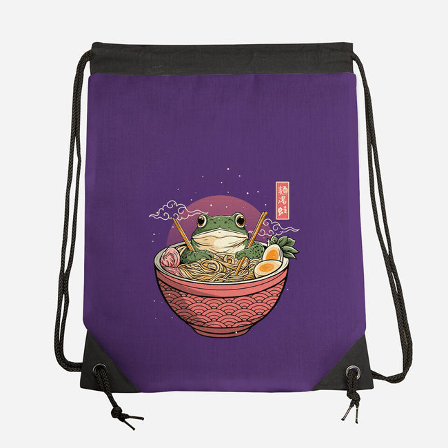 Toad Ramen Bath-None-Drawstring-Bag-constantine2454