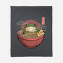 Toad Ramen Bath-None-Fleece-Blanket-constantine2454