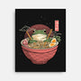 Toad Ramen Bath-None-Stretched-Canvas-constantine2454