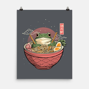 Toad Ramen Bath-None-Matte-Poster-constantine2454