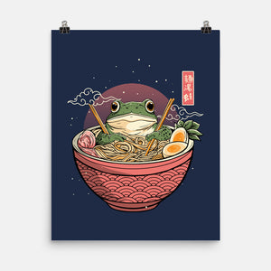 Toad Ramen Bath-None-Matte-Poster-constantine2454