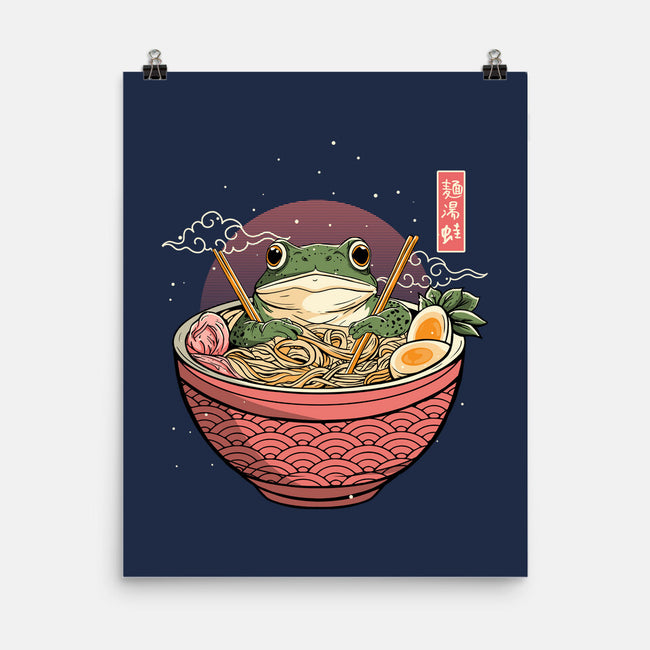 Toad Ramen Bath-None-Matte-Poster-constantine2454