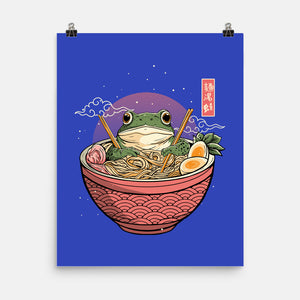 Toad Ramen Bath-None-Matte-Poster-constantine2454