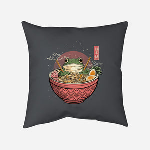 Toad Ramen Bath-None-Removable Cover w Insert-Throw Pillow-constantine2454