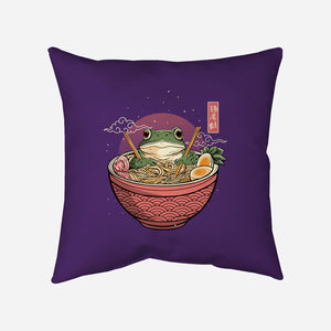 Toad Ramen Bath-None-Removable Cover w Insert-Throw Pillow-constantine2454