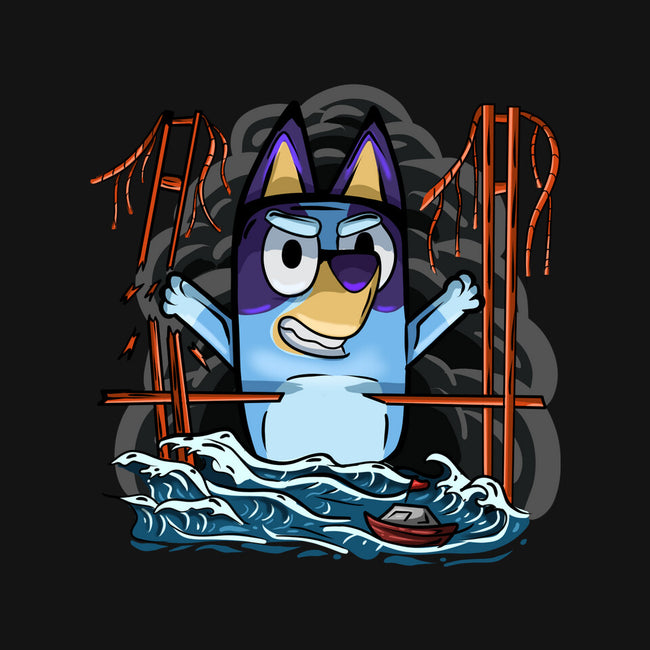 Kaiju Bluey-None-Adjustable Tote-Bag-nickzzarto