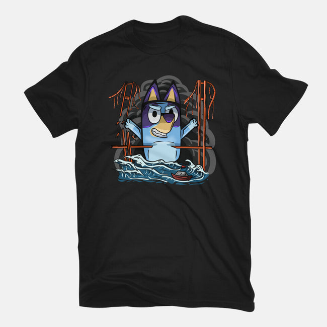 Kaiju Bluey-Unisex-Basic-Tee-nickzzarto