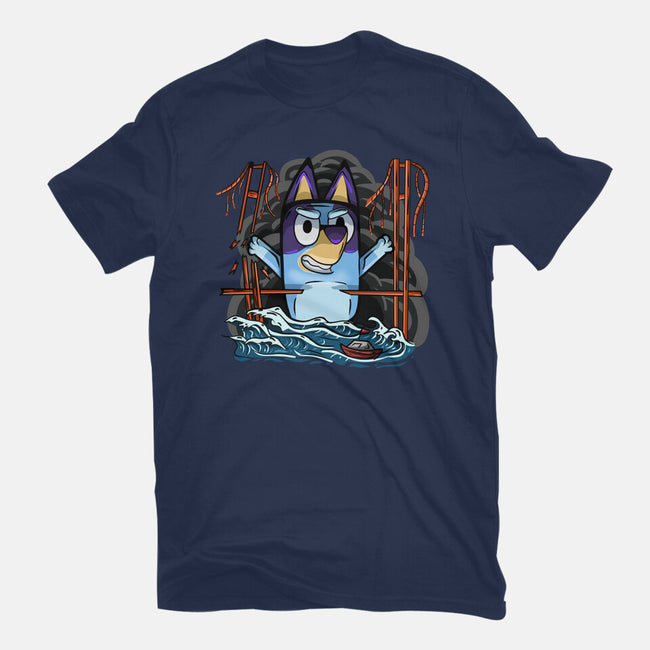 Kaiju Bluey-Unisex-Basic-Tee-nickzzarto
